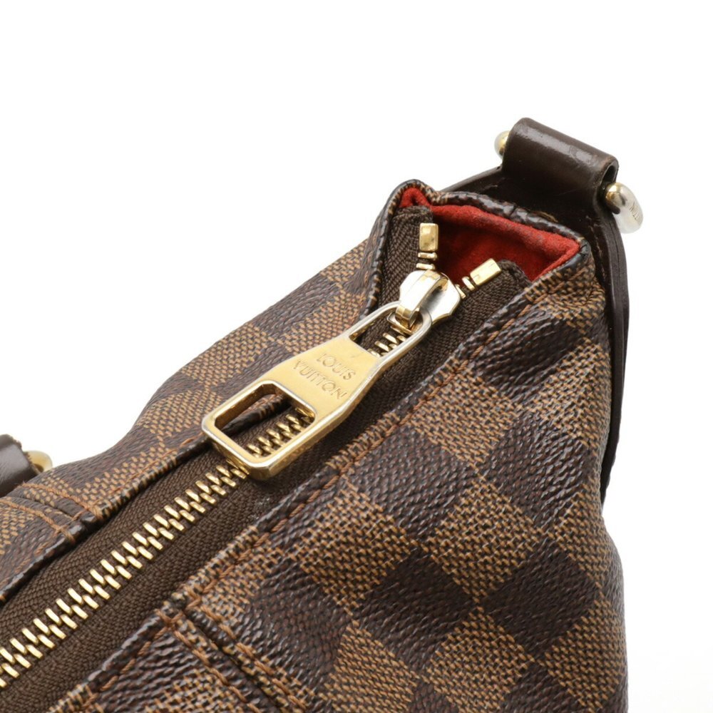 LOUIS VUITTON Authentic Brown Damier Shoulder Bag - Picture 5 of 10